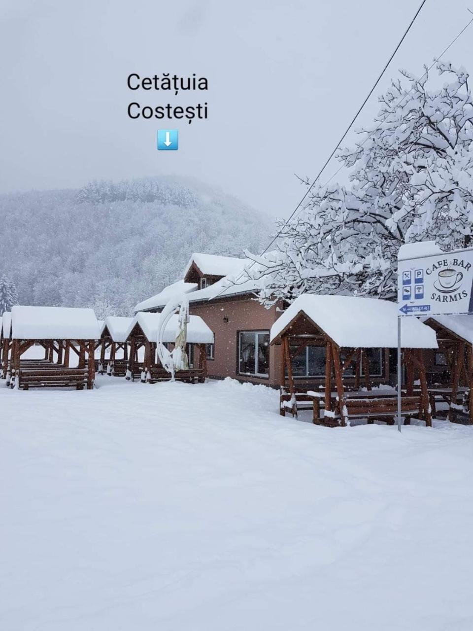 Cabana Sarmis Costesti Exterior photo